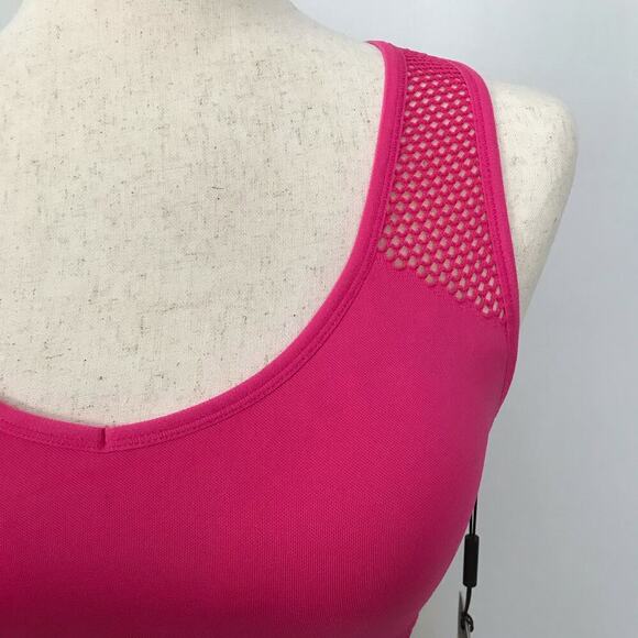 DKNY NWT Pink Racerback Sports Bra Women Various - Picture 2 of 7
